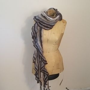 Apt. 9 Black Boa Scarf